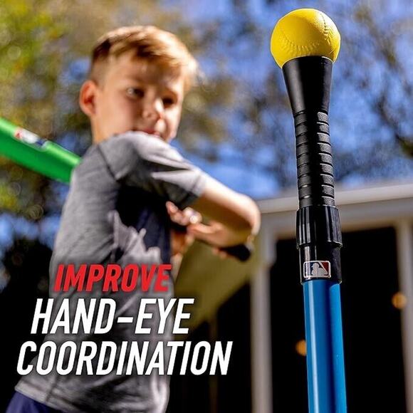 Franklin Sports Youth Batting Training Tee Adjustable Height Plastic for Kids - Picture 6 of 6